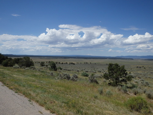 GDMBR: Looking southeast at the beginning of a cloud buildup.